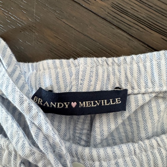 Brandy Melville striped shorts - Picture 2 of 3